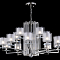 Люстра Crystal Lux NICOLAS SP-PL10+5 NICKEL/WHITE
