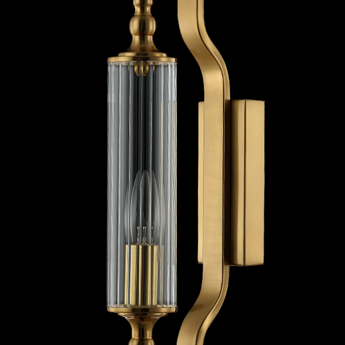 Бра Crystal Lux TOMAS AP1 BRASS